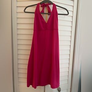 Dress or cover up worn one time.